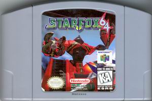 Star Fox 64 (USA) Cart Scan